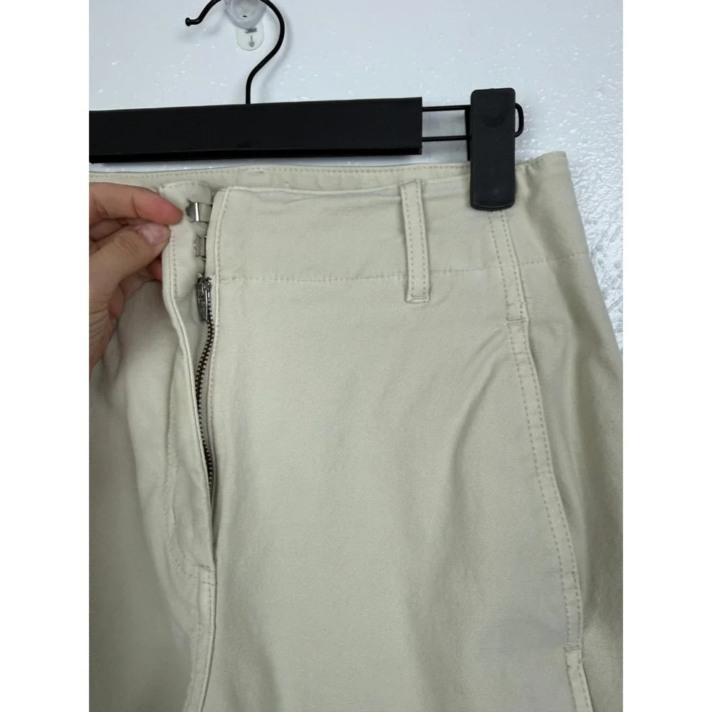 Aritzia Wilfred Free Ascendant Pants Light Birch Cream Women 2 Wide Leg